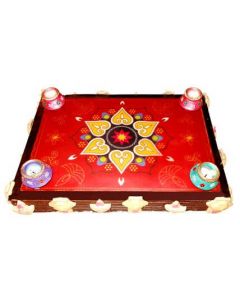 Buy Rangoli Theme Cake Online