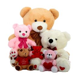 6 Teddy Bear Combo Set