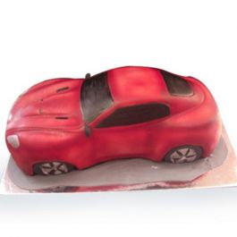 Car Cake - Car Birthday Cake (Recipe and Tutorial)- Veena Azmanov