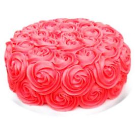 Red Rose Cake