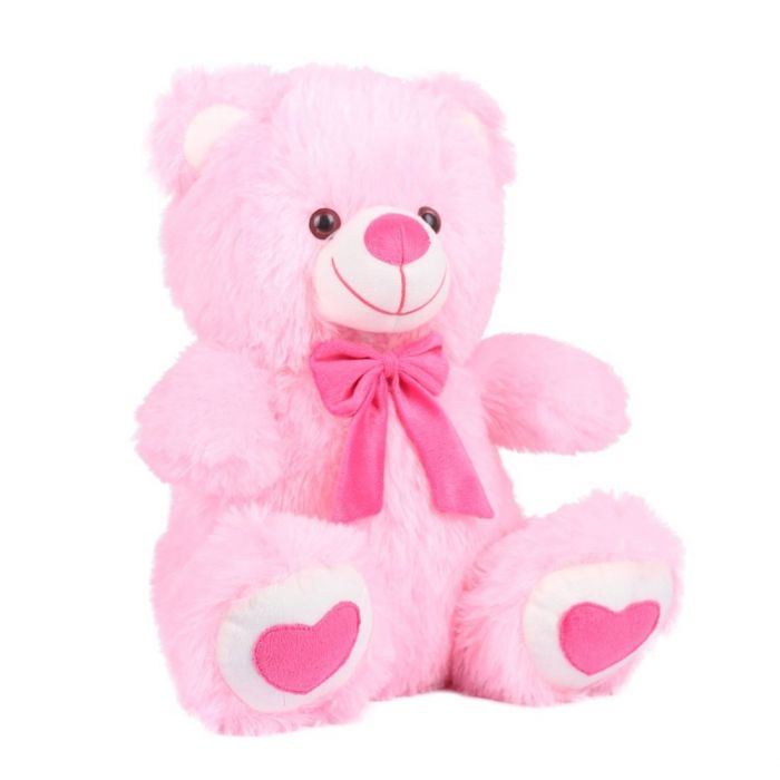 Soft Spongy Pink Teddy Bear, Gifts Under 999 Delivery in Ahmedabad –  SendGifts Ahmedabad